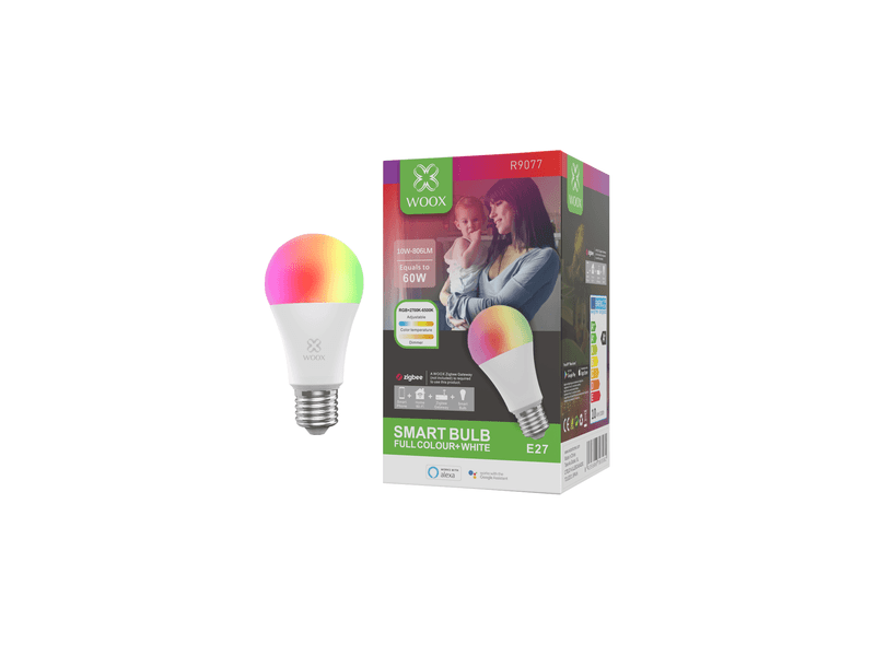 Smart Zigbee LED Izzó E27,RGB CCT