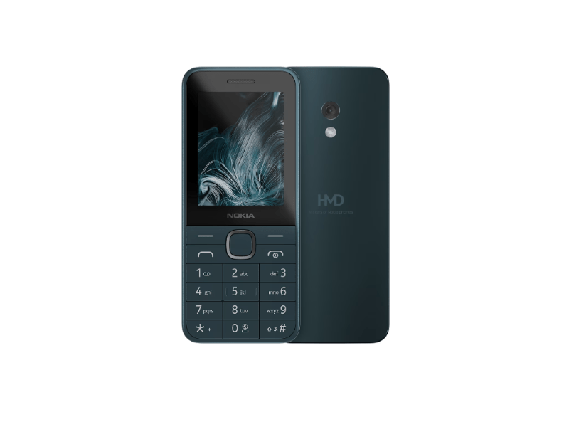 Nokia 225 4G (2024) Mobiltelefon, kék + Telekom SIM