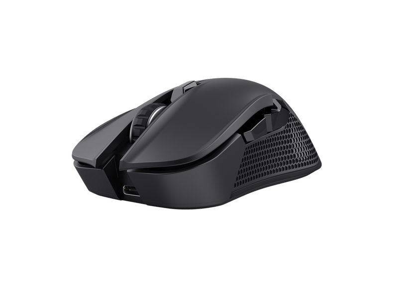 Trust GXT 923 Ybar Vezeték nélküli gamer egér, fekete (24888)