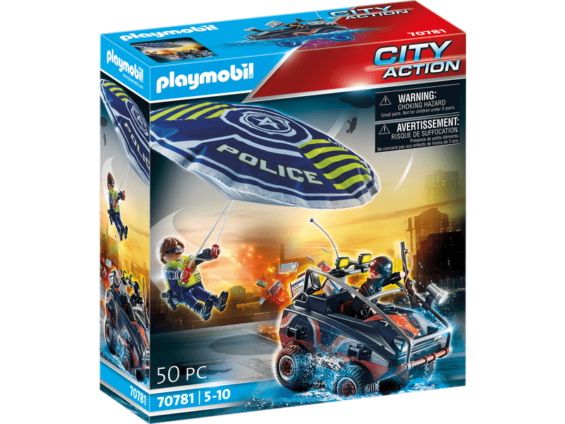 Playmobil: Rendőrség - Kétéltű üldözés (70781)