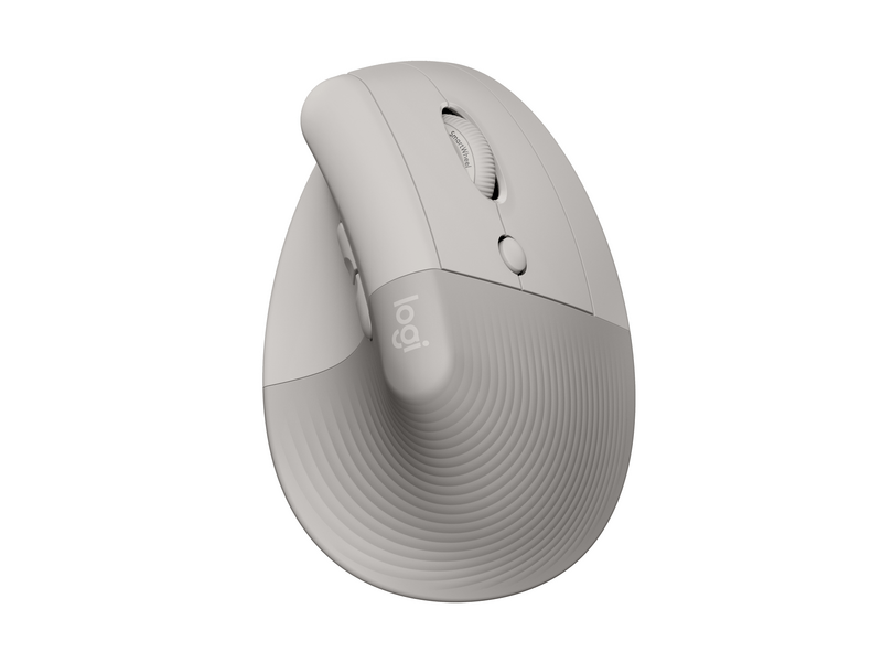 Logitech Lift vertikalni miš, boje pijeska (910-007771)