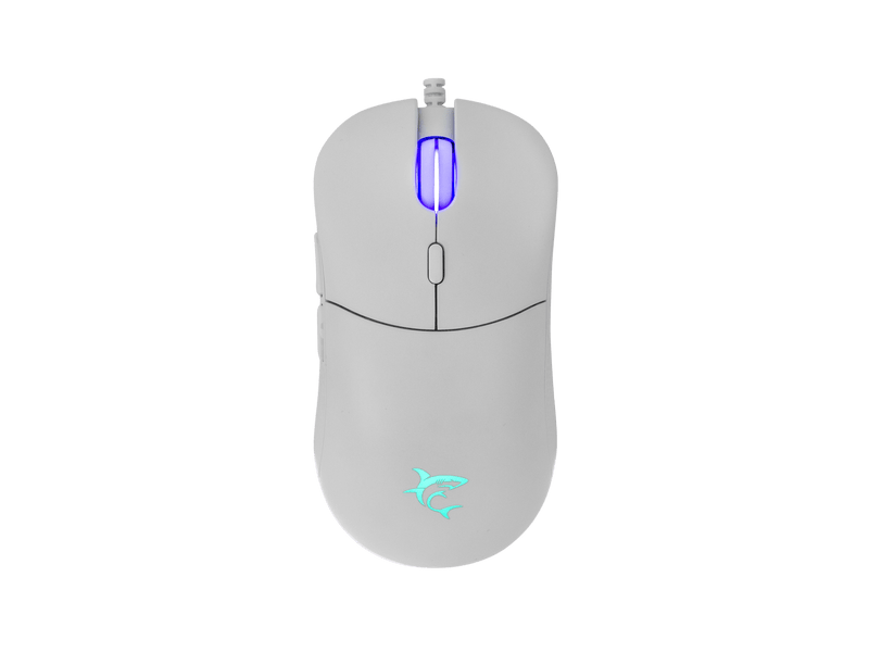 BAGDEMAGUS fehér gamer egér 6D/7200 dpi