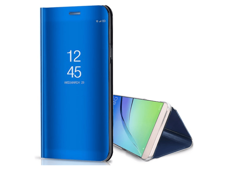 Gigapack Samsung A05 Aktív flip tok, sötétkék (GP-150989)