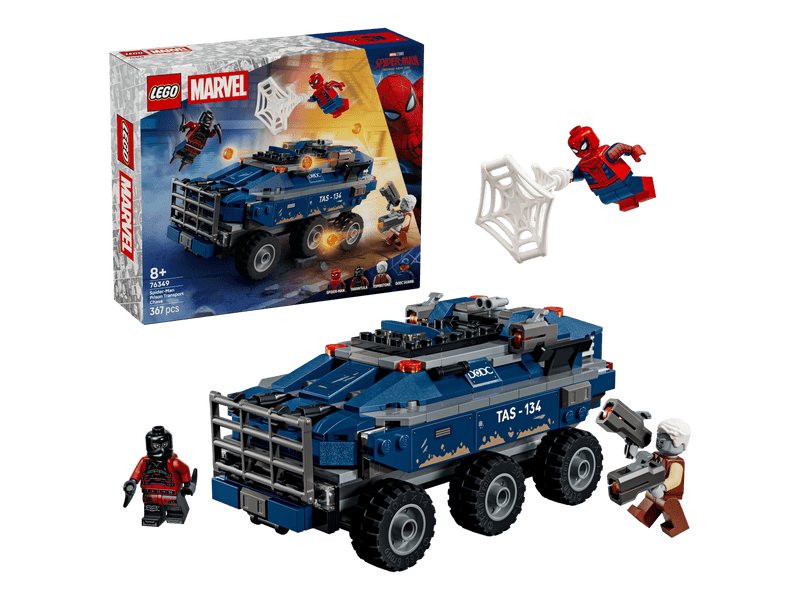 LEGO® Marvel Pókember: a rabszállító üldözése (76349)