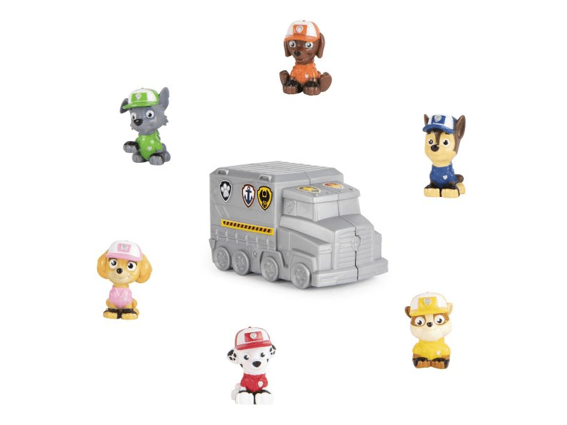 Mancs őrjárat: Kamionos kutyusok mini figura, 1 db, többféle (6063451)