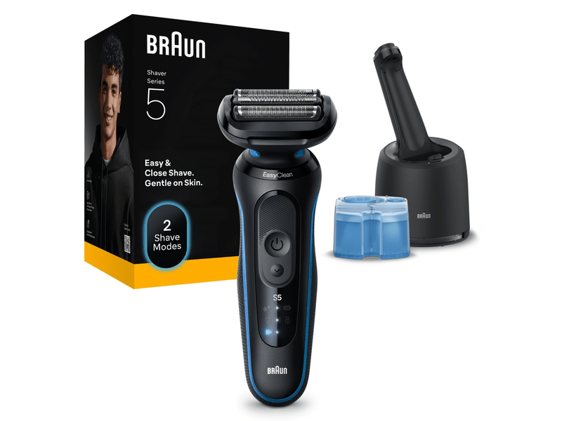 Braun 52-B7000cc Series 5 Elektromos borotva, kék