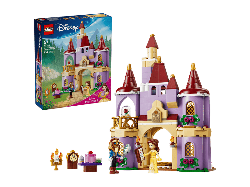 LEGO® Disney Princess Belle és a Szörnyeteg varázslatos kastélya (43289)