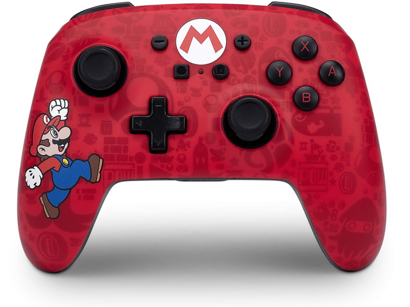 PowerA 1525741-01 Enhanced Nintendo Switch vezeték nélküli kontroller, Mario