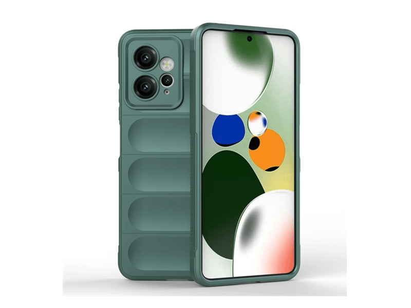Gigapack Xiaomi Redmi Note 12 4G Szilikon telefonvédő tok, sötétzöld (GP-139050)