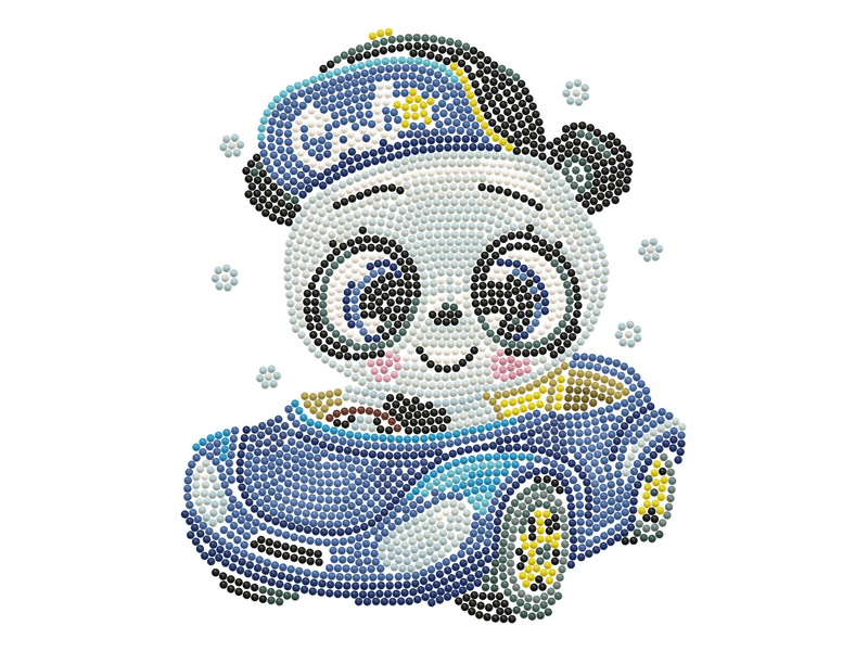 Diamond Dotz Box Kék autó