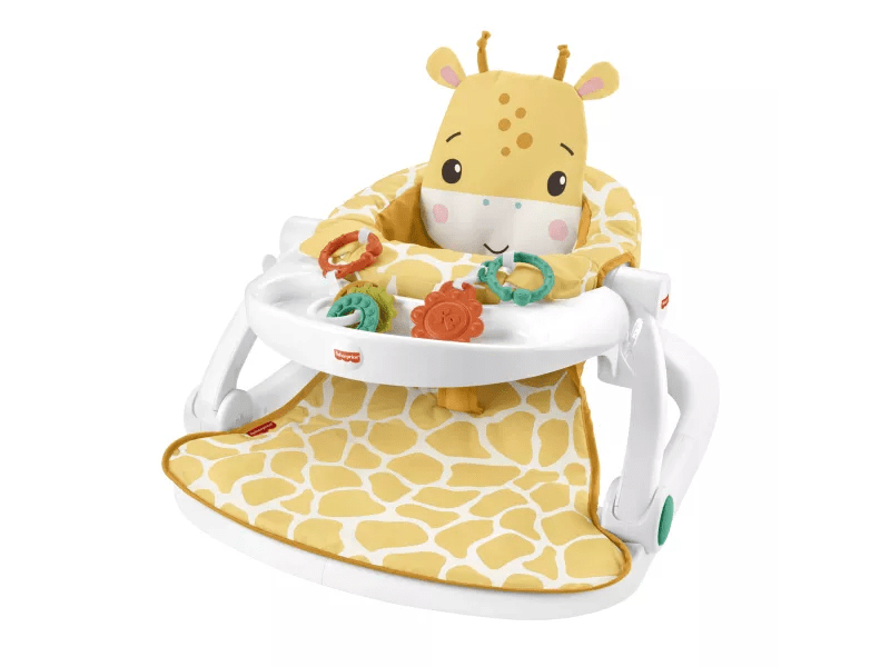 Fisher-Price: Zsiráf mintájú etetőszék (HPJ16)