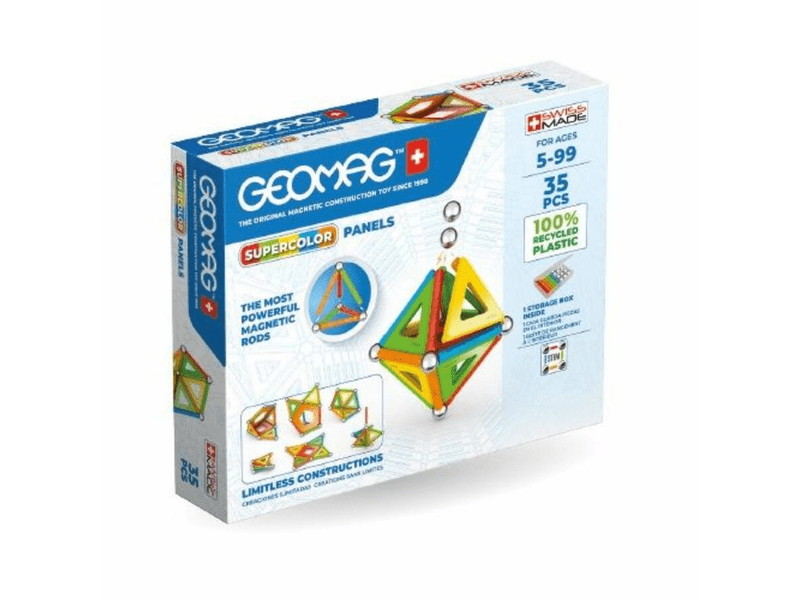 Geomag Supercolor Panel 35 db-os mágneses építőjáték (20GMG00377)