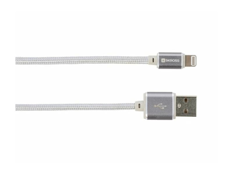 SKROSS Steel Line USB kábel, töltő ligh