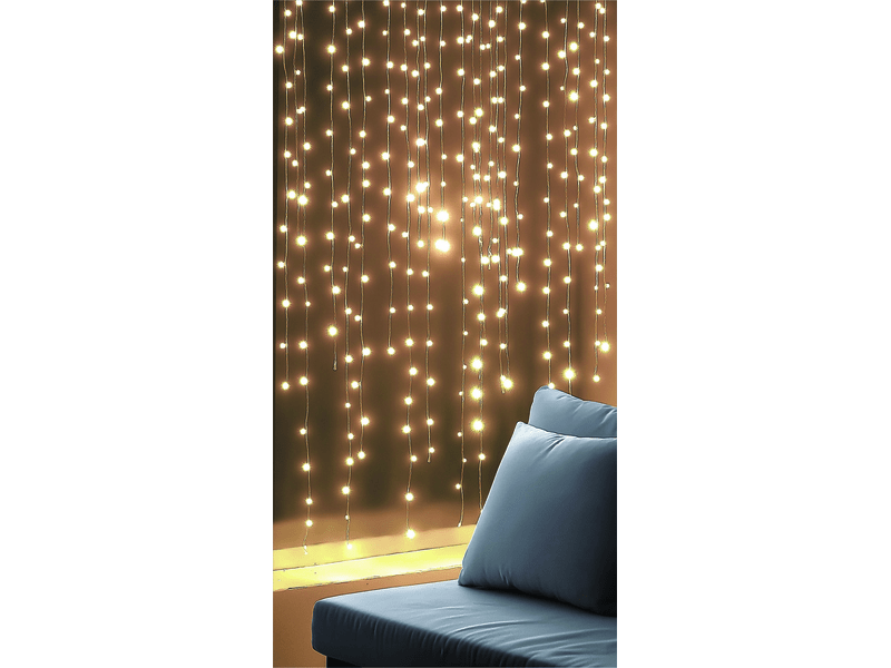 Home KIN210DWW DOT LED-es fényfüggöny, melegfehér