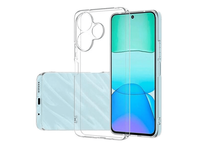 Gigapack Xiaomi Redmi 13 Szilikon telefonvédő tok, átlátszó (GP-158996)