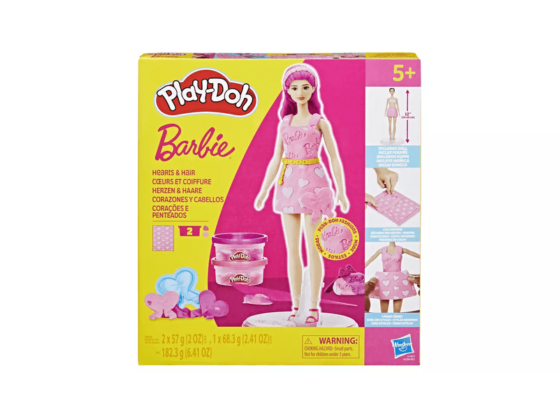 Play-Doh: Barbie szívek és hajkorona (G13575X0)