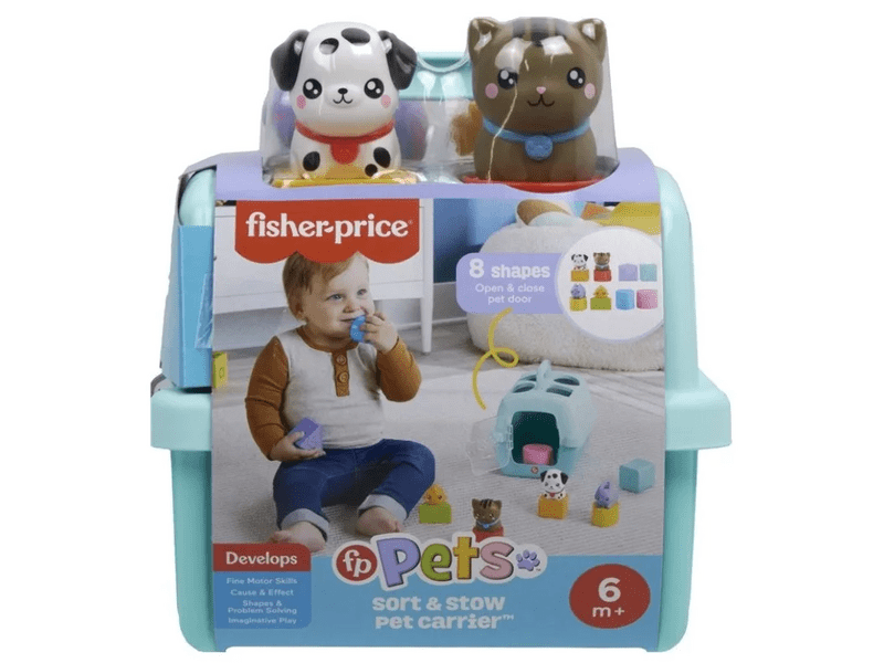 Fisher-Price Kis kedvencek foglalkoztató - állatkás formaválogató (HTW93)