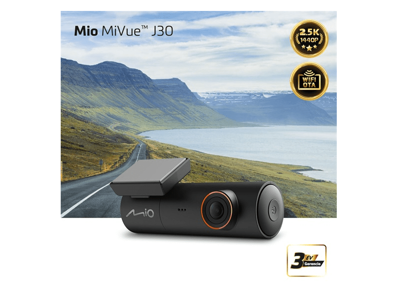 MIO MiVue™ J30 2.5K menetrögzítő kamera