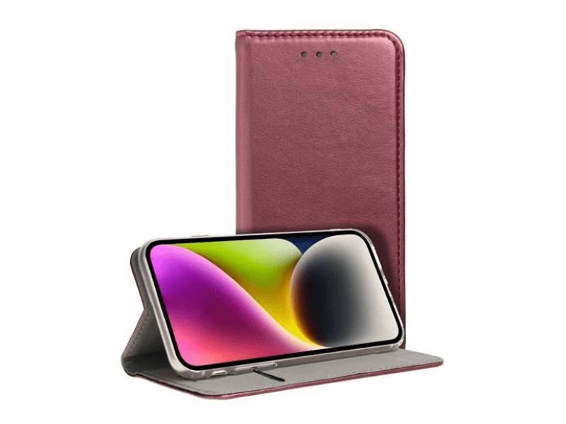 Gigapack Xiaomi Redmi Note 12S Flip tok, burgundi (GP-140272)