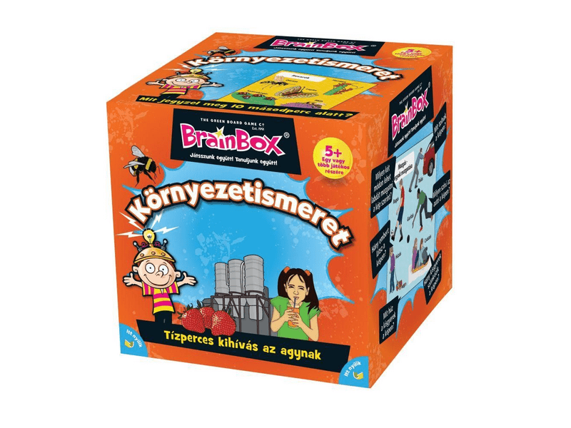 BrainBox Környezetismeret kicsiknek társasjáték (93640)