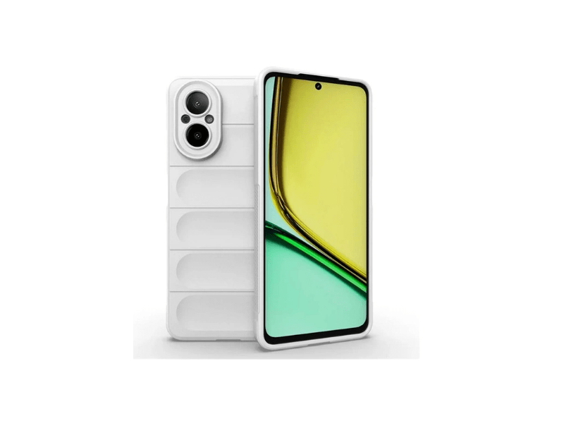 Gigapack Realme C67 4G Szilikonn tok, fehér (GP-155147)