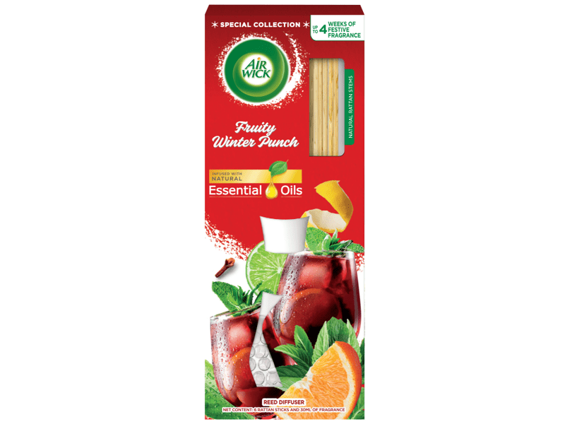 Air Wick Pálcikás légfrissítő - Gyümölcsös Téli Puncs 30ml