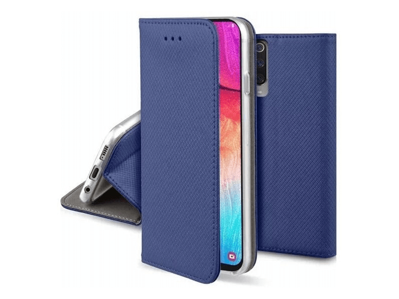 Gigapack Honor 70 Bőr hatású flip tok, sötétkék (GP-139214)