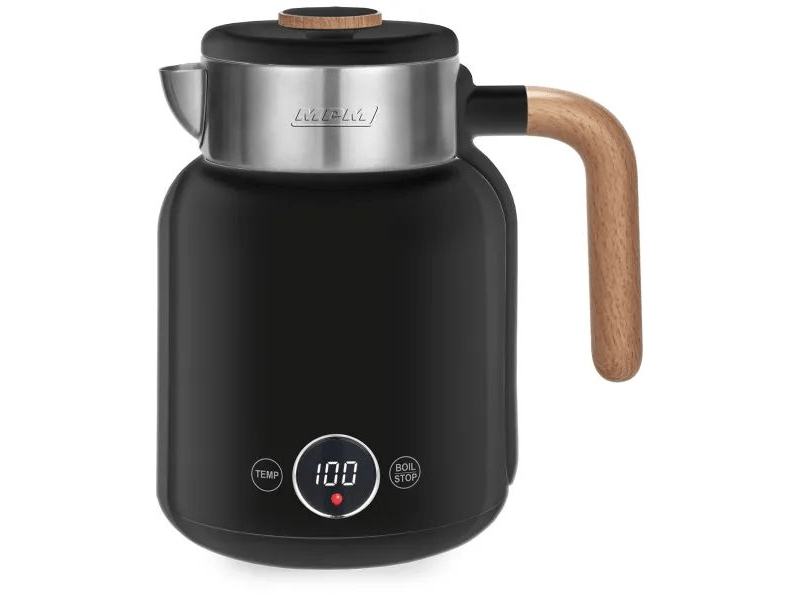 MPM MCZ-128C Vízforraló, duplafalú, 2200W, fekete