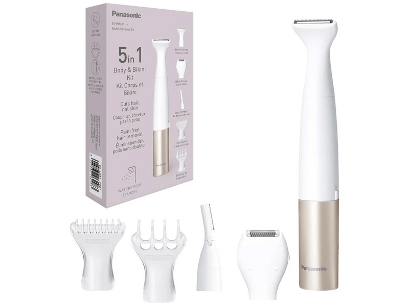 Panasonic ES-WM31-P301 5in1 epilátor, fehér/arany