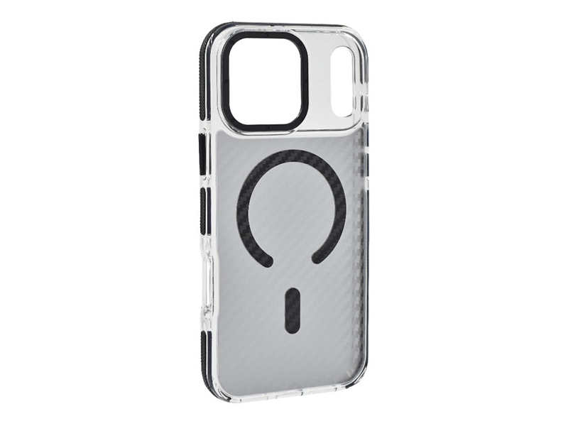 Gigapack iPhone 17 Pro Max Szilikon tok, fekete (GP-176041)