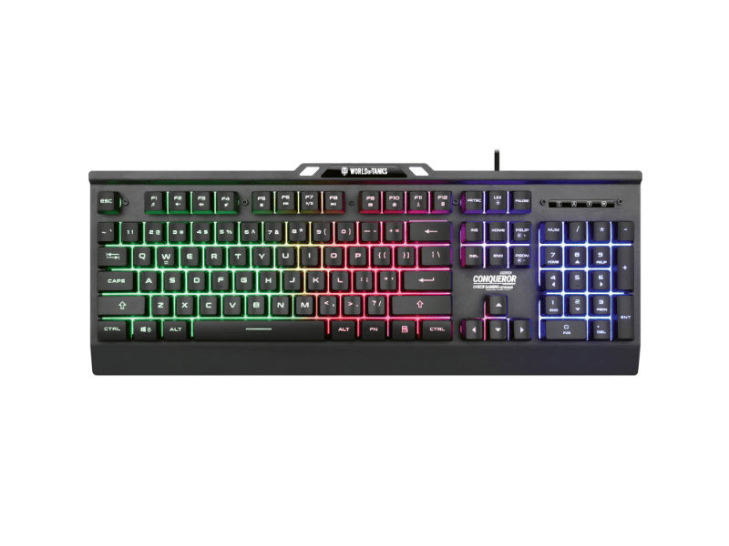 Yenkee CONQUEROR YKB WT200US Gaming billentyűzet, US kiosztás