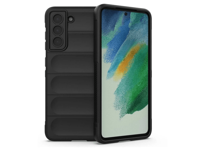 Gigapack Samsung S21 FE Szilikon tok, fekete (GP-134257)