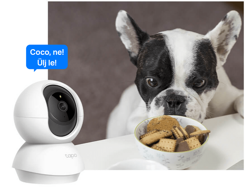 Tp-link TAPO TC71 kućna sigurnosna Wi-Fi kamera, bijela