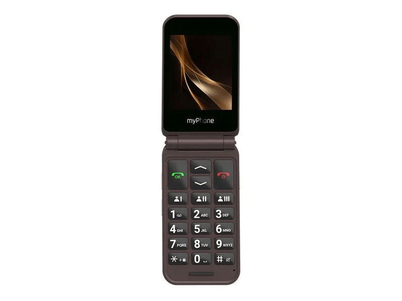 myPhone Harmony LTE Praline Collection Mobiltelefon, barna