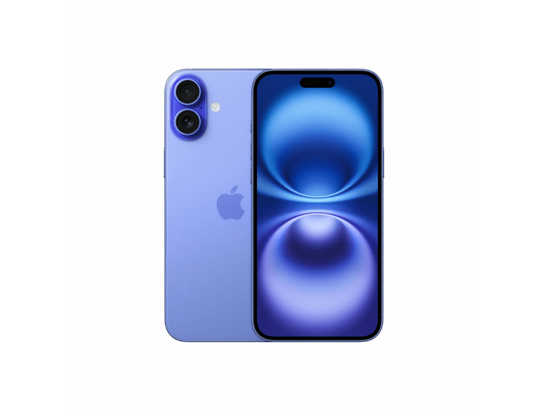 Apple iPhone 16 Plus 128GB Okostelefon, ultramarine (MXVX3HX/A)