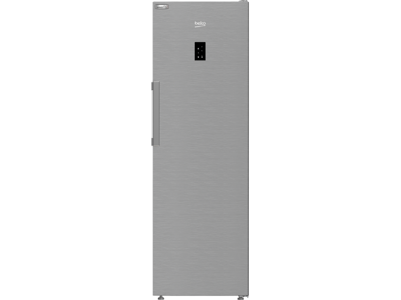 Egyajtós NF hűtő, inox,365l