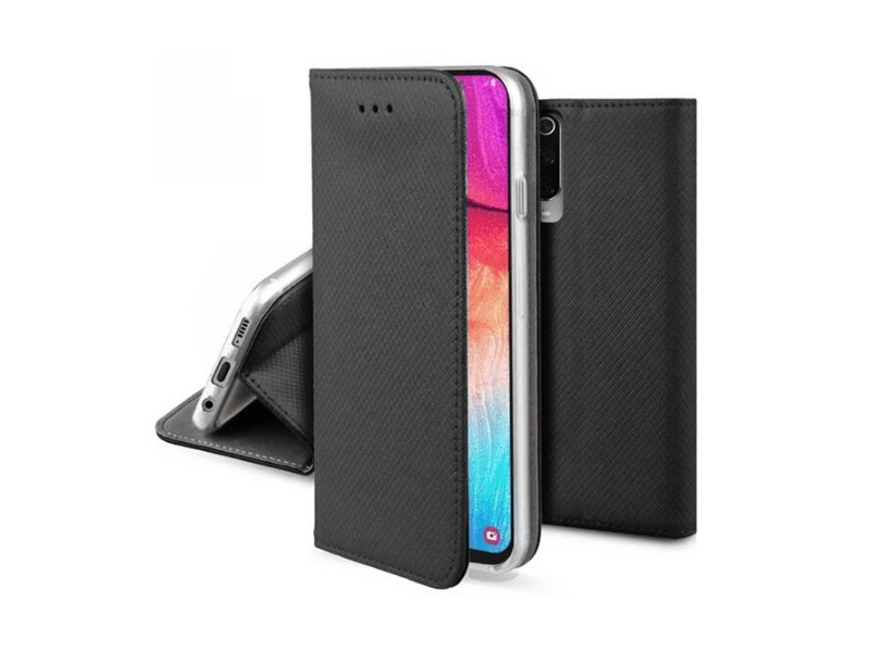 Gigapack GP-160453 Sony Xperia 10 V Bőr hatású tok, fekete