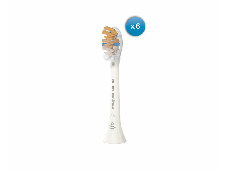 Sonicare fogkefefej 6db,fehér