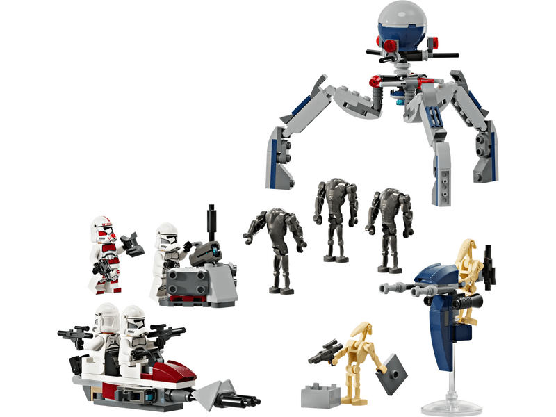 LEGO® Star Wars™ Clone Trooper™ i Battle Droid™ Battle Pack (75372)