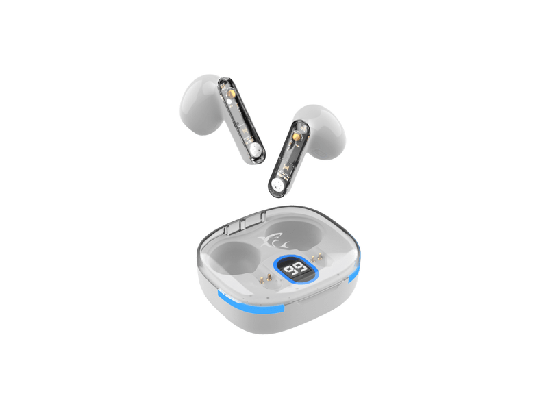 White Shark HYPERBEAT-W slušalice s mikrofonom, bijele