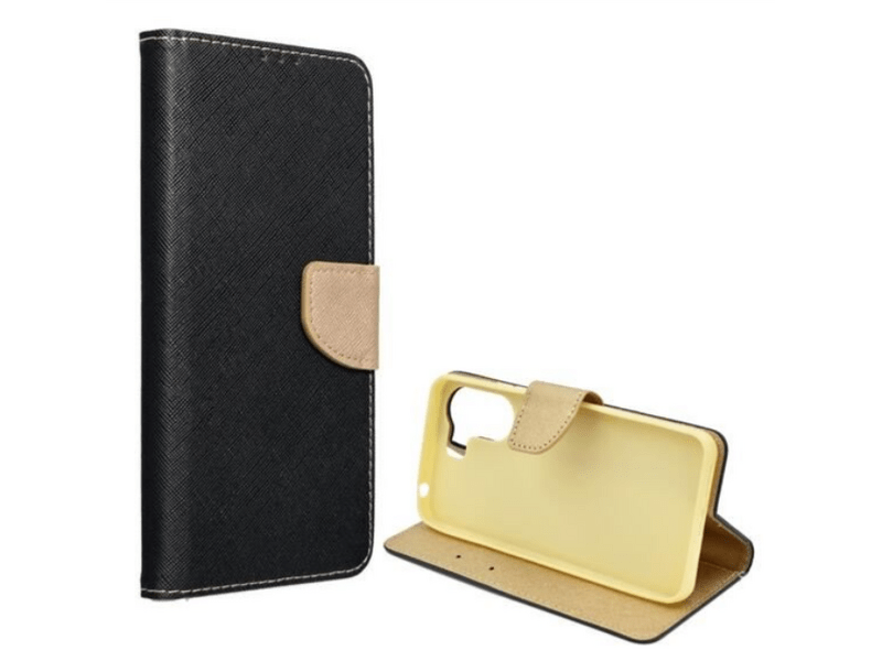 Gigapack Xiaomi Redmi 13C 4G-5G/Poco C65 Flip tok, fekete-arany (GP-154127)