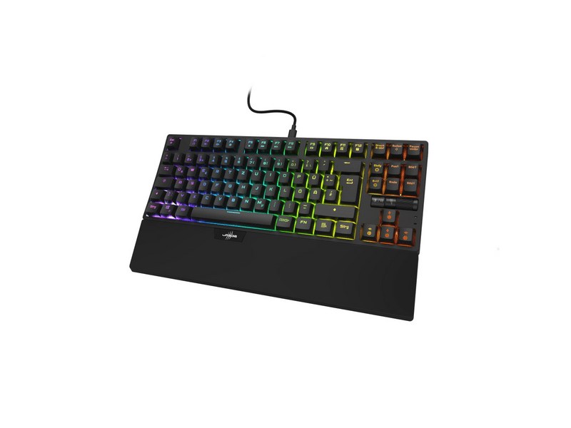 Hama 186076 uRage M3chanical Exodus 860 Red Switch TKL Gamer billentyűzet