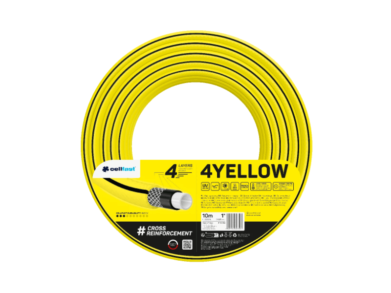 Cellfast Yellow 4 rétegű locsolótömlő 1