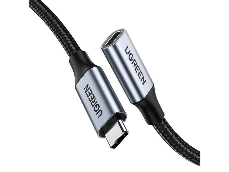 Ugreen US372 USB Type-C hosszabbító 1m, fekete