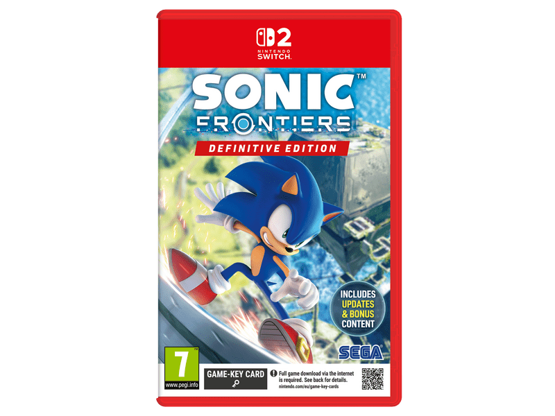 Sonic Frontiers Definitive Edition - Nintendo Switch 2 játék