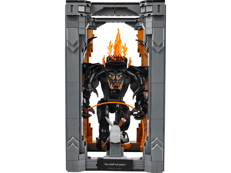 LEGO® Ikone Kutak za knjige: Gospodar prstenova: Balrog™ (10367)