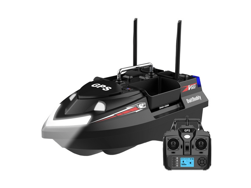 Flytec V802 Pro 12000mah etetőhajó, fekete