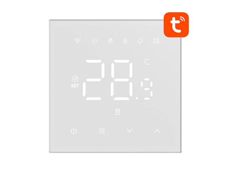 Avatto WT410-BH-3A-W 3A WiFi Intelligens termosztát