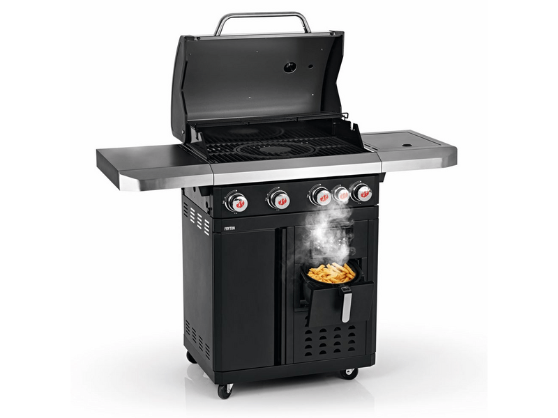 Landmann Fryton 4.1 gázgrillkocsi integrált forró levegős fritőzzel (06196)