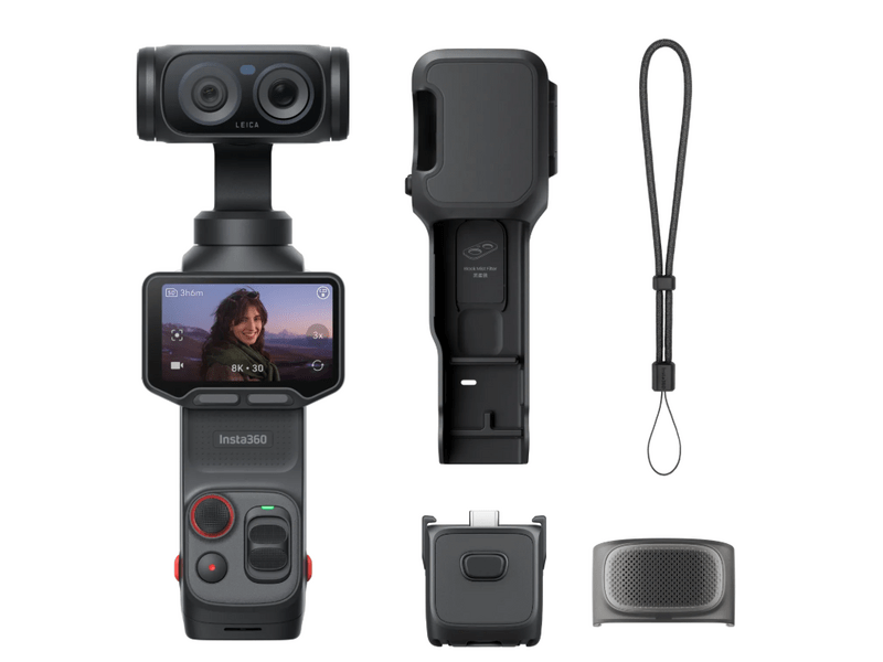 Insta360 Luna Ultra Standard Bundle Akciókamera, fekete